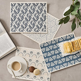 RECYCO Swedish dishcloths dry quickly between tasks to prevent odors.