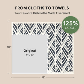 RECYCO Swedish dishcloths texture close-up shows durable cellulose-cotton fibers.