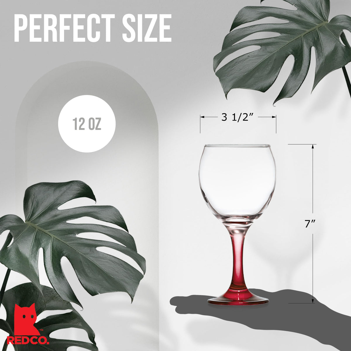 Red Co Orion durable stemware designed for reliable daily use.