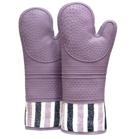 RED LMLDETA purple oven mitt blends comfort and protection for everyday cooking