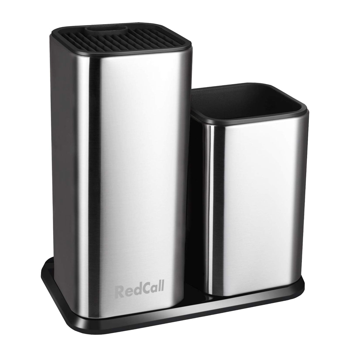 RedCall kitchen scene with the holder on a modern counter demonstrates organized storage