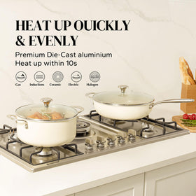 Redchef 5qt stock pot perfect for soups and hearty meal bases.