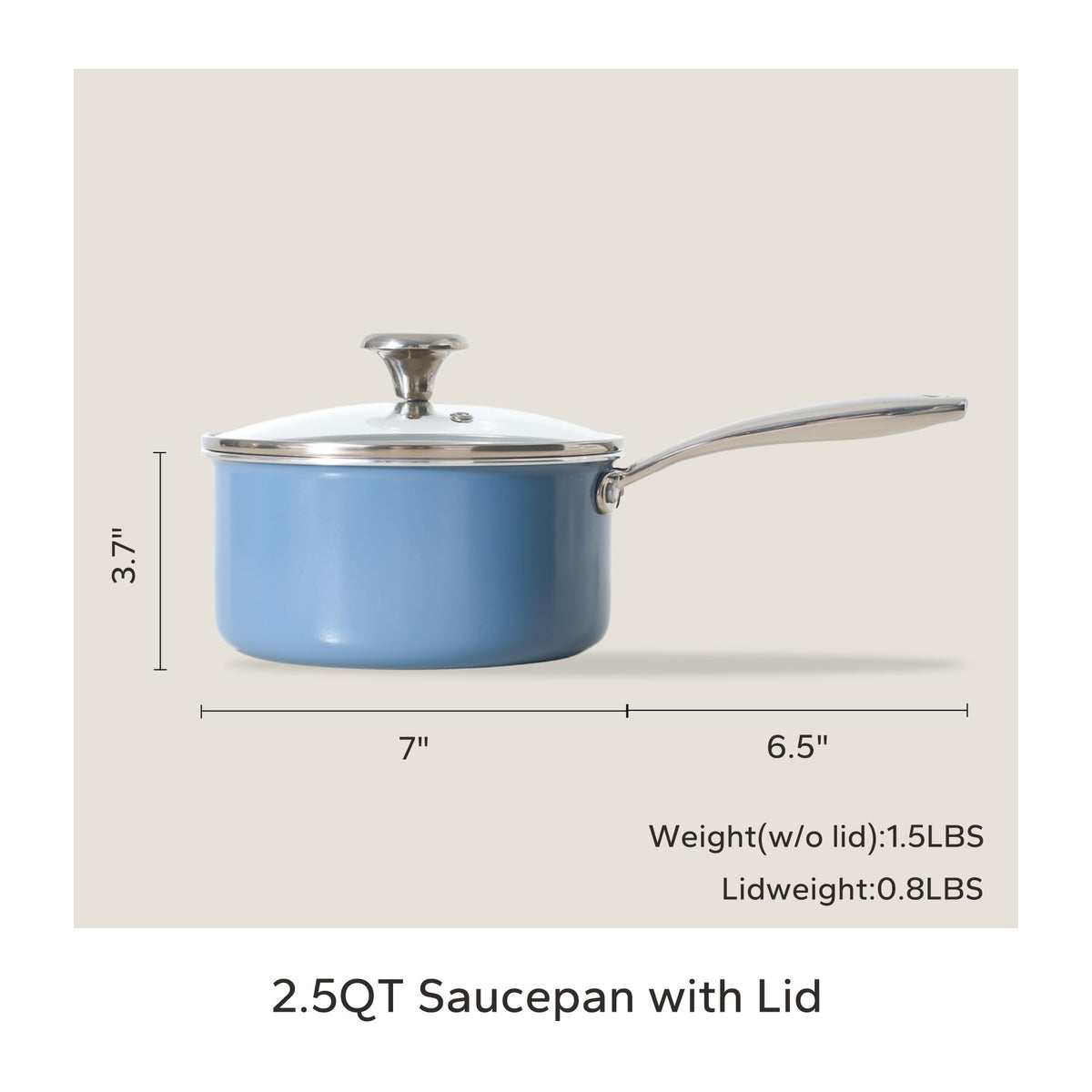 Redchef all-stovetops-compatible pan works on induction, gas, and electric.
