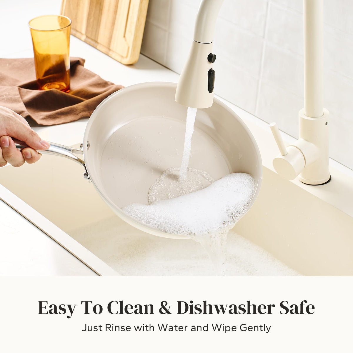 Redchef versatile 8in skillet ideal for eggs and quick searing