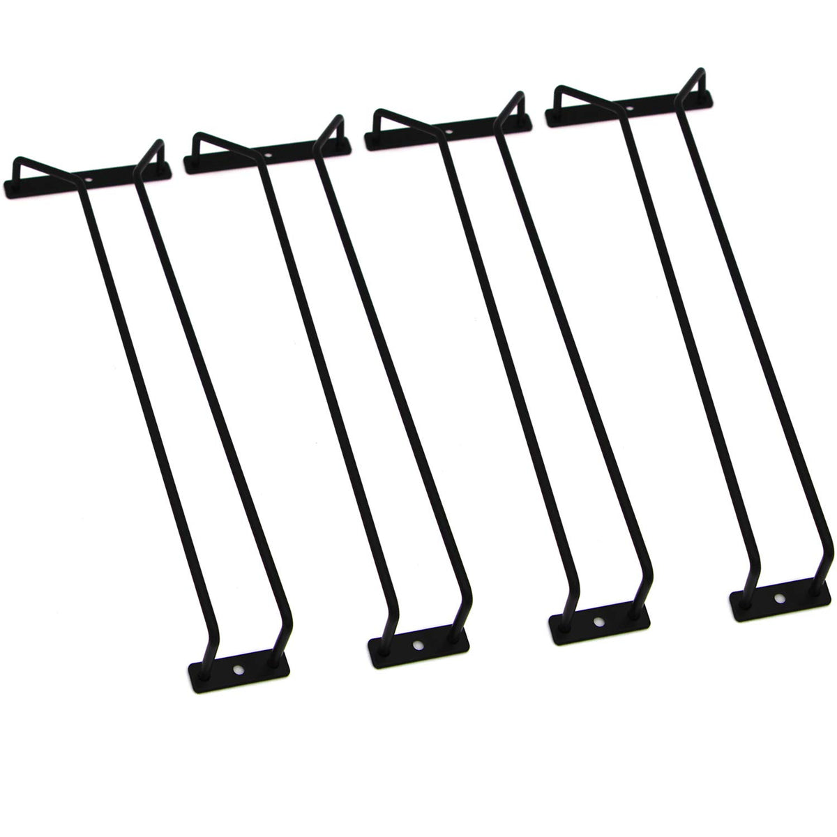 RedDreamer under-cabinet wine glass rack with four holders neatly organizing stemware.