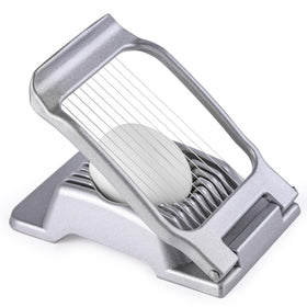REDSETS egg slicer assembly shows sturdy construction for precise, even slices.