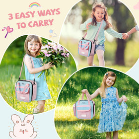 REDSHELL lunch bag pink waterproof interior for quick cleanup