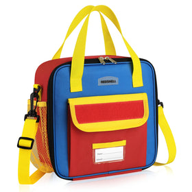 REDSHELL Tactical Lunch Box Kids with insulated main compartment for fresh meals.