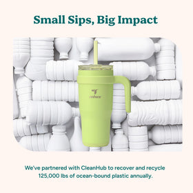 Dishwasher-safe REDUCE tumbler for convenient cleaning