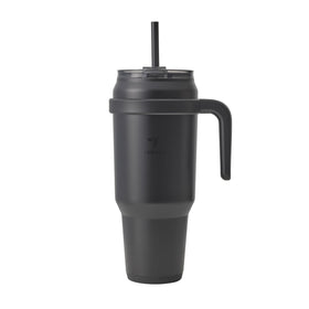REDUCE 50 oz tumbler with handle and sip-it-your-way lid keeps drinks cold on commutes.
