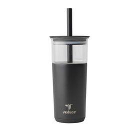 REDUCE Aspen 20 oz tumbler with lid keeps beverages cold for hours.