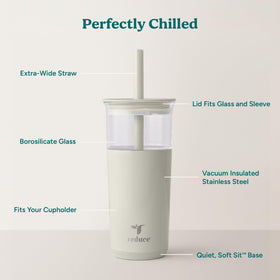 REDUCE Aspen wide-straw design ideal for boba and thick smoothies.