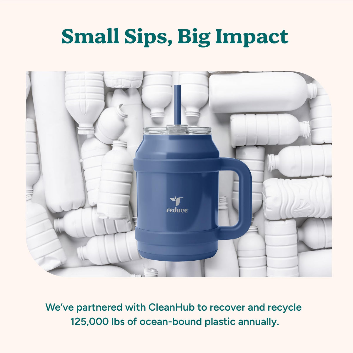 REDUCE Cold1 tumbler ideal for gym, office, or home use