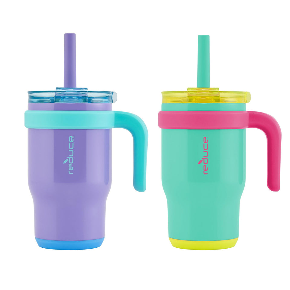 REDUCE Coldee Tumbler with Handle for kids, easy on-the-go grip