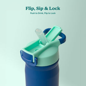 REDUCE Hydrate Pro Kids bottle fits backpacks and cupholders