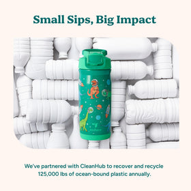 REDUCE Hydrate Pro Kids bottle in Mermaid Purple color.