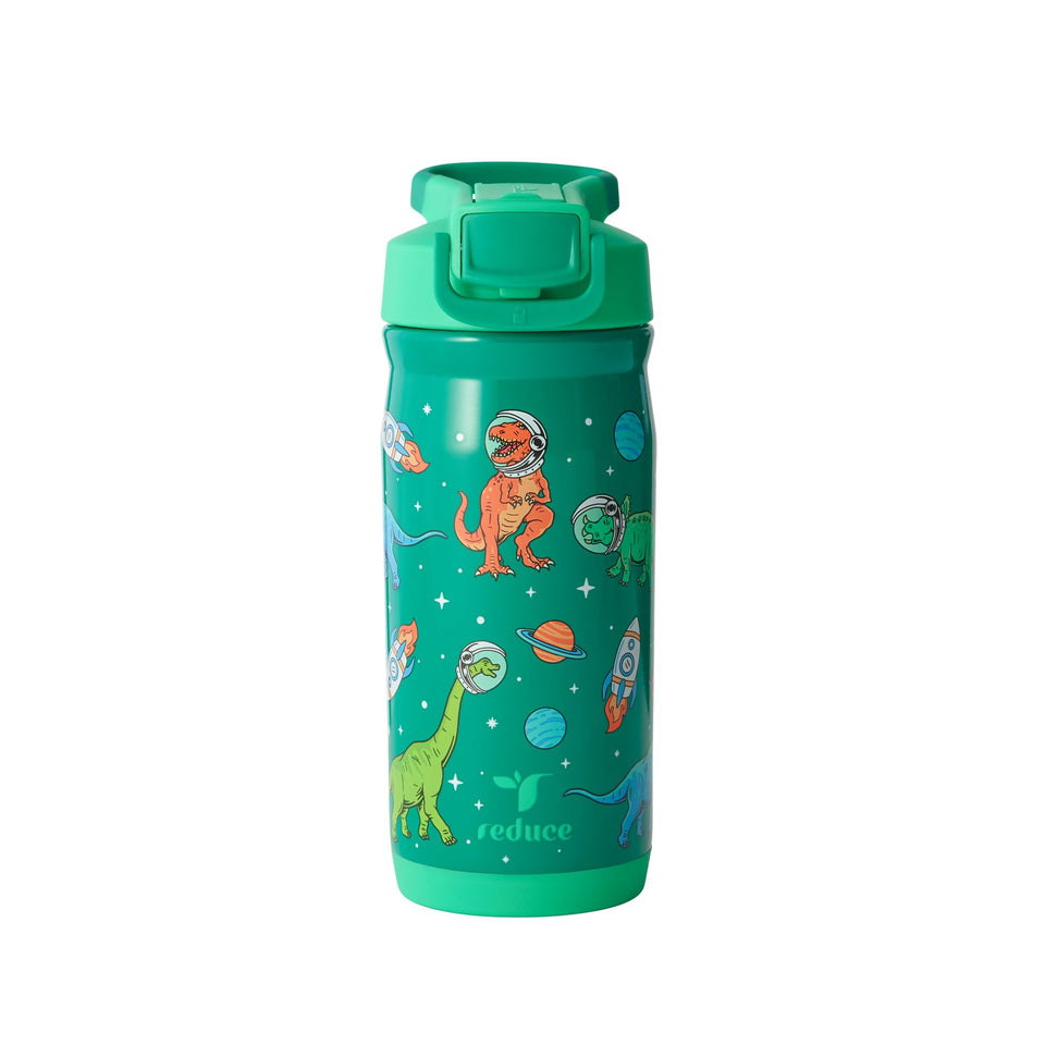REDUCE Hydrate Pro Kids bottle with straw keeps beverages cold for school days.