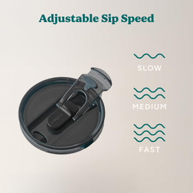 REDUCE vented lid enhances sipping with controlled steam release