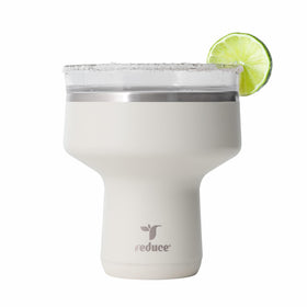 REDUCE Saltini 16oz tumbler with lid keeps cocktails cold while entertaining.