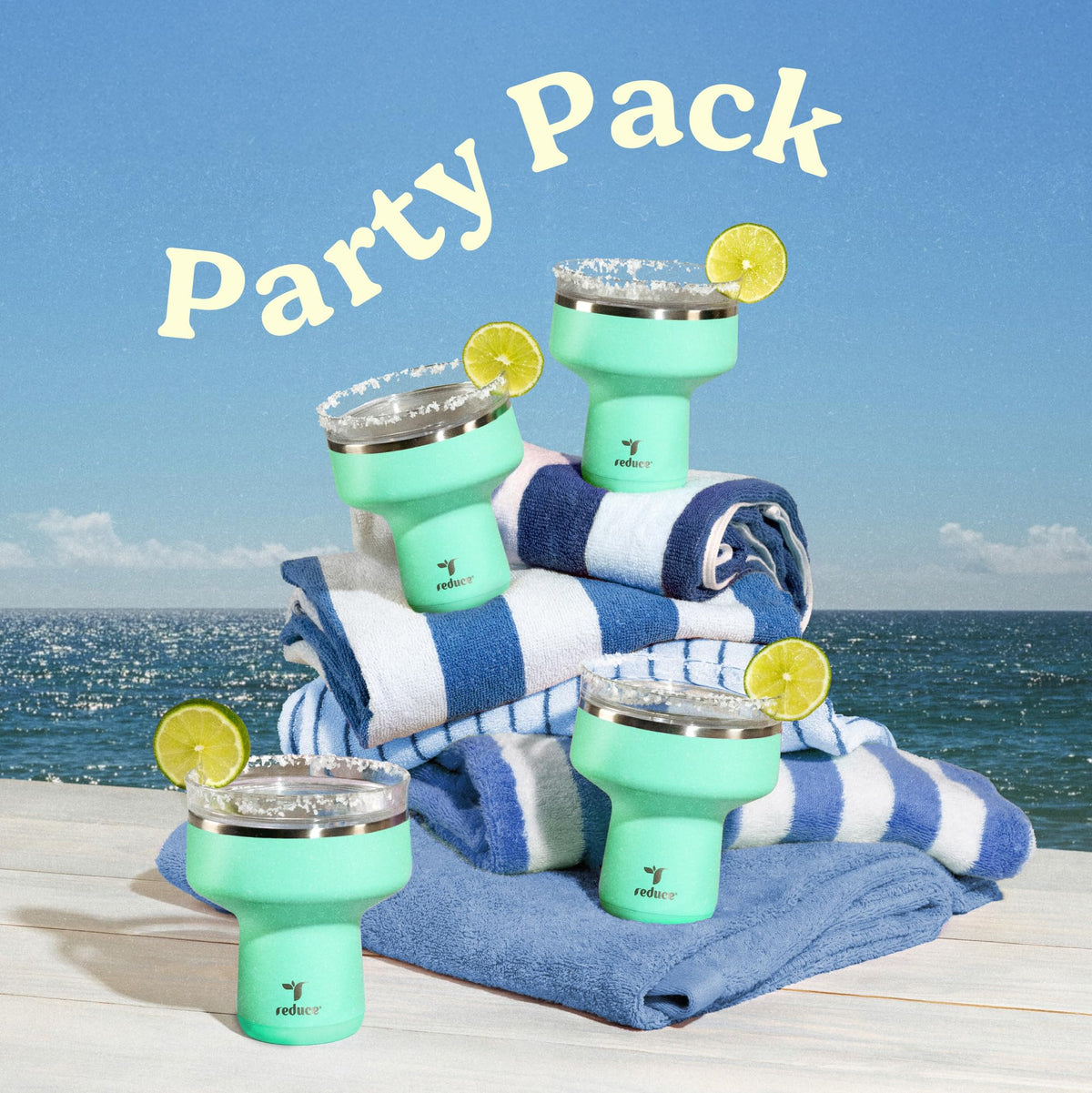 REDUCE Saltini 16oz tumbler portable for on-the-go cocktails and mocktails