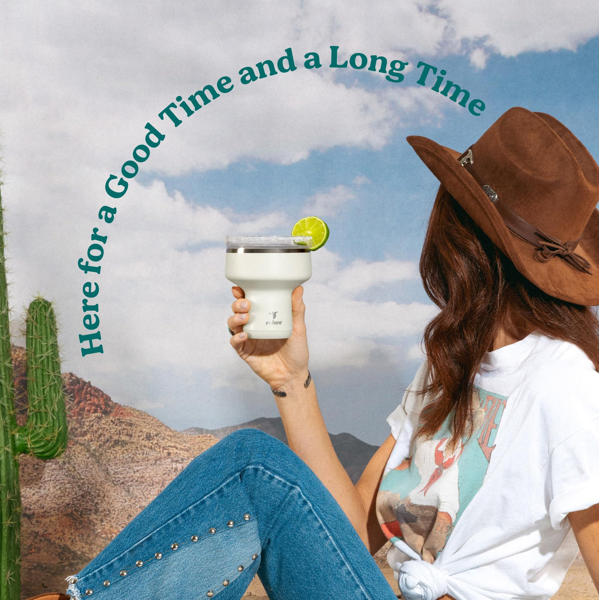 REDUCE Saltini keeps drinks cold for up to 10 hours on the go.