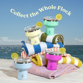 REDUCE Saltini ideal for outdoor parties with spill-free sipping.
