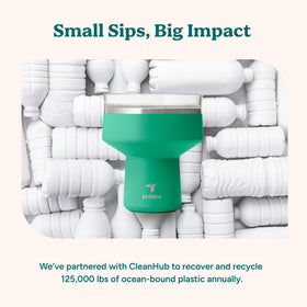 REDUCE Saltini party-friendly tumbler suitable for outdoor gatherings