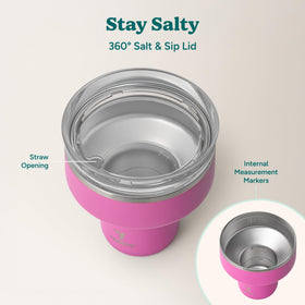 REDUCE Saltini shatterproof stainless steel for outdoor use