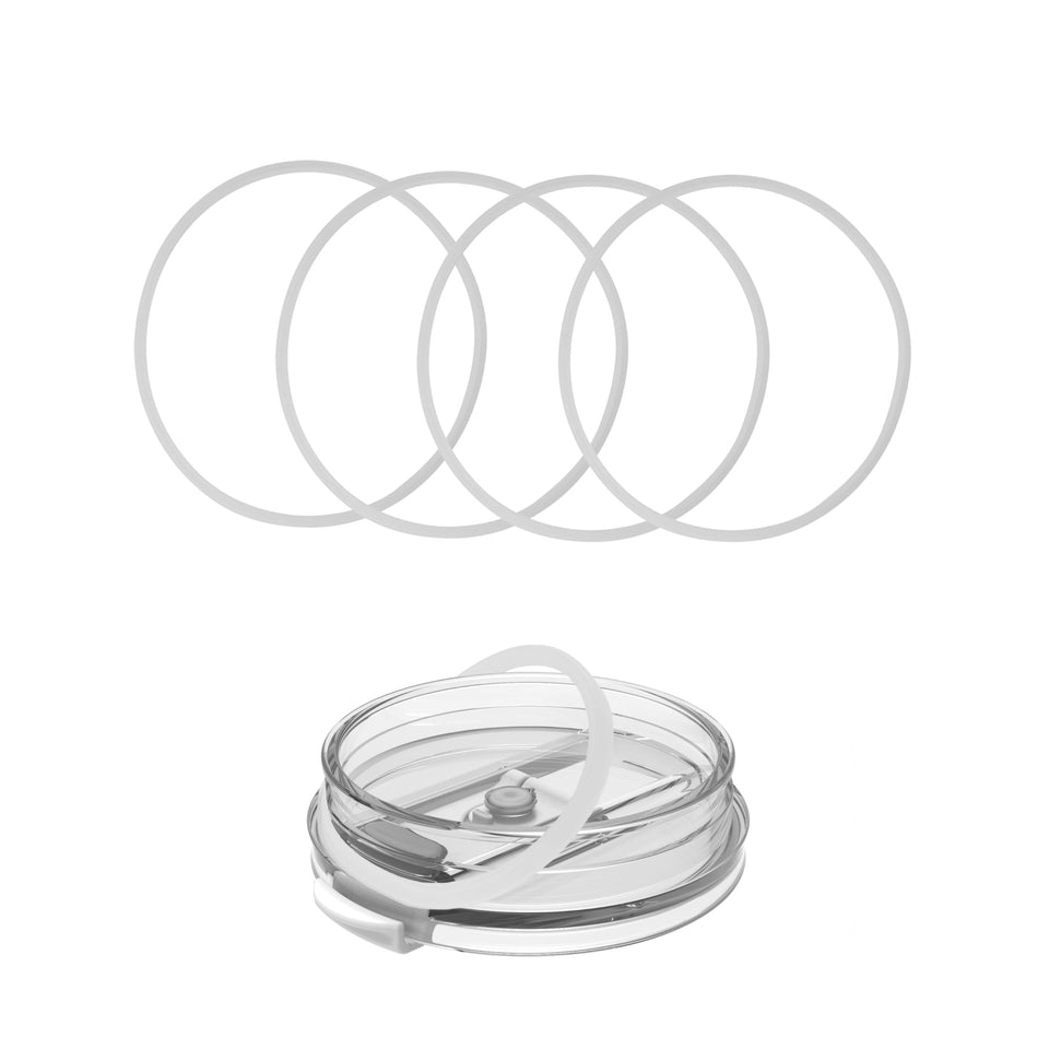 REDUCE large 4-pack lid gaskets for tumbler lids, ready for replacement