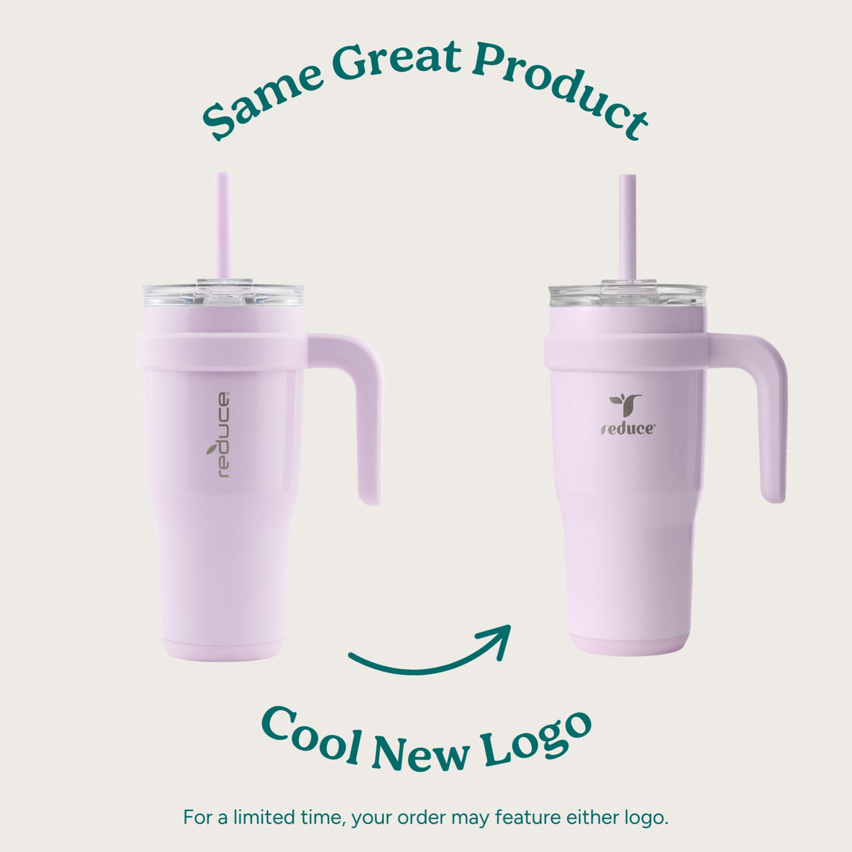 REDUCE sip-it-your-way lid with straw offering versatile sipping options