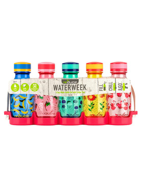 REDUCE WaterWeek leak-proof lid closeup, prevents spills during workouts