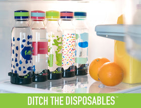 REDUCE WaterWeek pack-of-5 bottles showcases versatile set for family hydration on the go