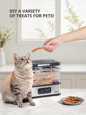 Reemix removable trays allow easy cleaning after each drying session