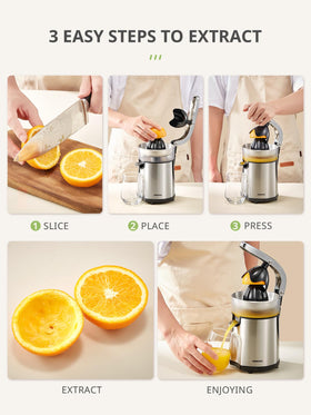 Removable parts for quick cleaning after juicing with Reemix juicer.
