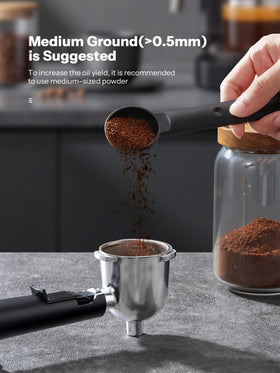 Reemix on a kitchen counter illustrating compact setup