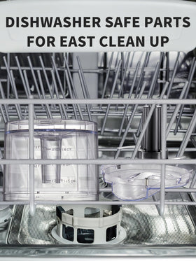 Reemix one-five cup chopper dishwasher-safe parts for easy cleanup