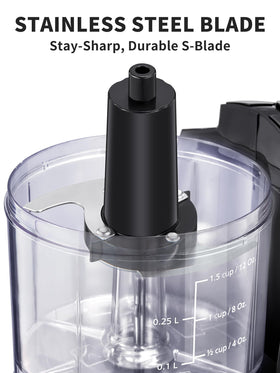 Reemix one-five cup chopper in operation speeds up prep tasks
