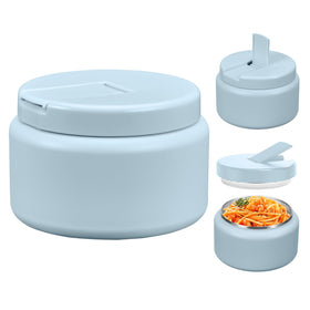 Reeple kids jar with buckle lid open for easy access at school