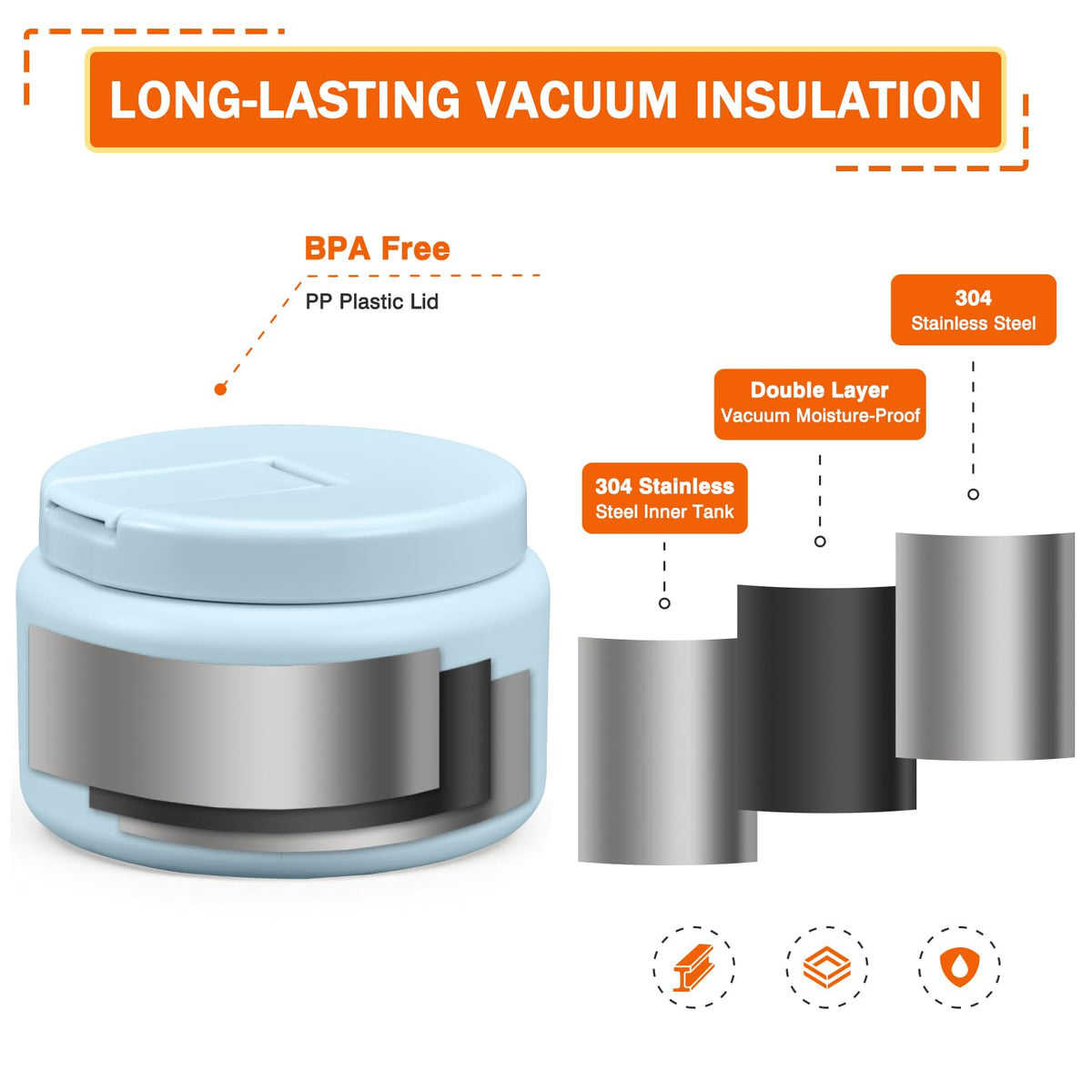 Reeple kids jar wide mouth makes filling and cleaning quick