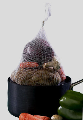 Regency Wraps stretchy-strong bag for boiling meat and vegetables without tearing