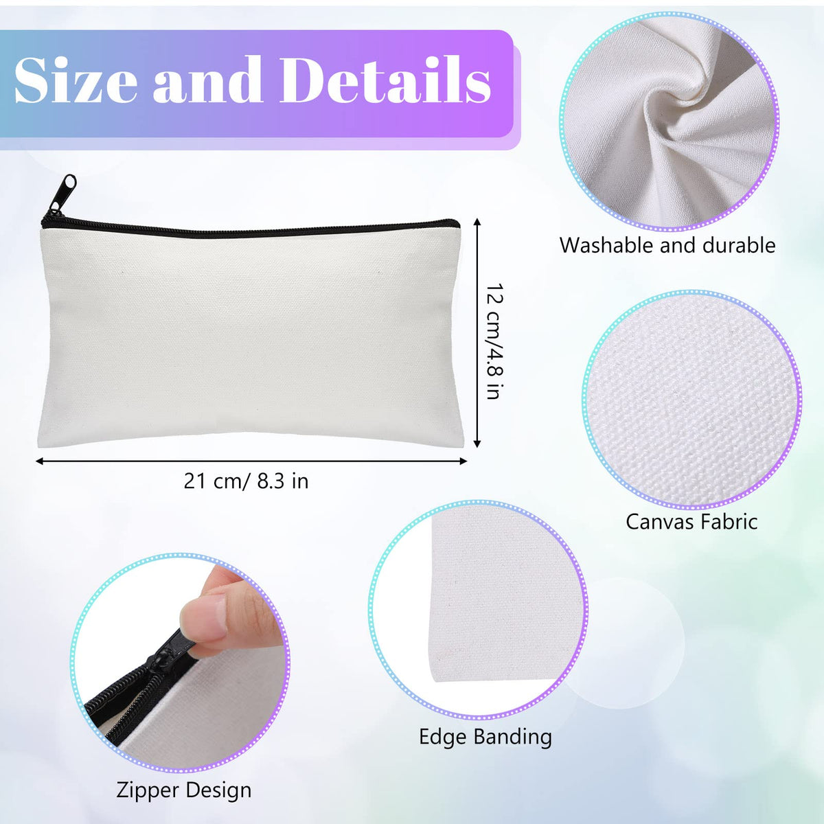 Reginary canvas bags durable and tear-resistant for daily use.
