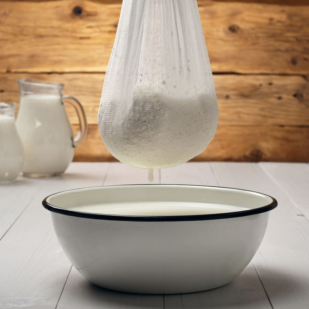 Reginary food-grade cheesecloth, safe and reusable for multiple kitchen tasks.