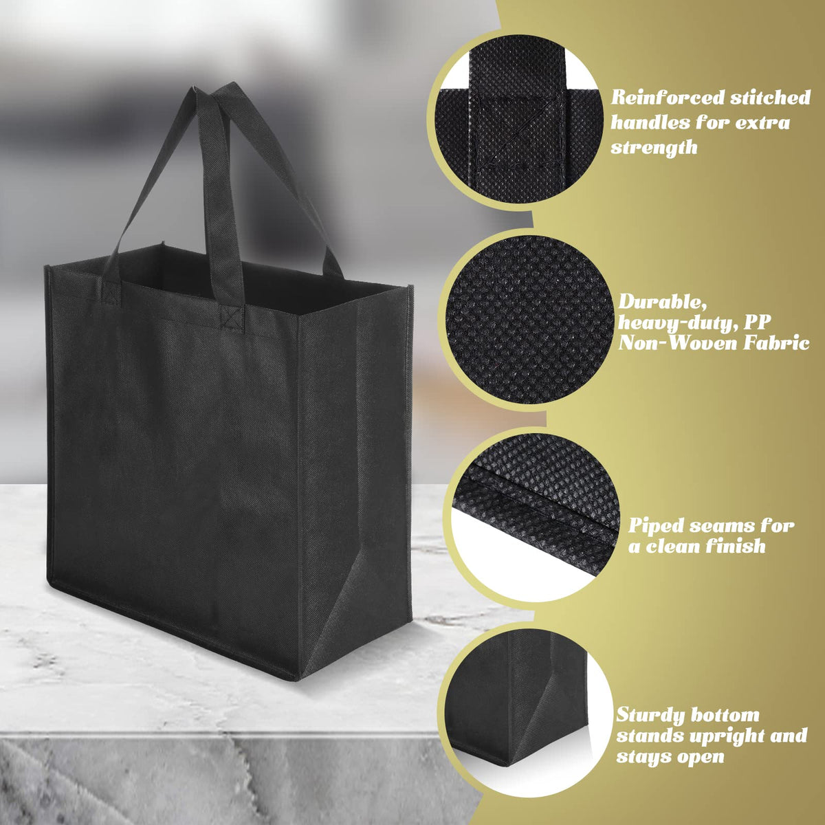 Reginary non-woven material offers durable reuse after washing