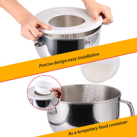 Reikame dust-protection lid keeps ingredients safe before cooking.