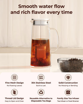 Reinmoson large tea ball infuser ideal for tea brewing and cooking batches.