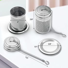 Reinmoson large tea infuser with large capacity for big batches of tea