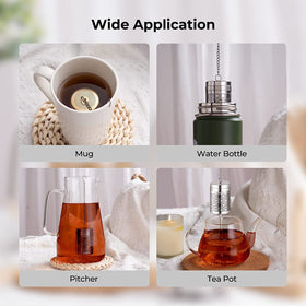 Reinmoson infuser doubles as spice filter for soups and sauces.