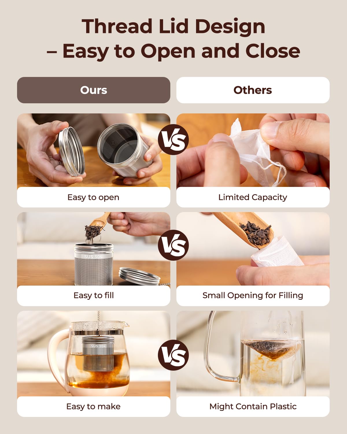 Reinmoson two-pack tea ball infuser for tea and cooking tasks.