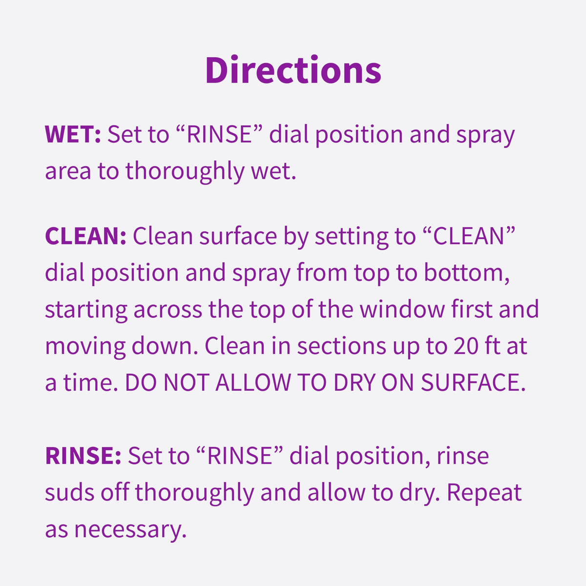 Rejuvenate Window Cleaner after cleaning leaves a streak-free shine on glass surfaces