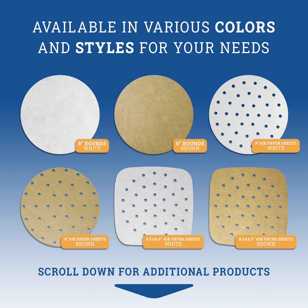 Reli parchment withstands up to 450°F for versatile cooking